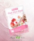 Педикюрные носочки " PUTIMI EXFOLIATING FOOT MASK " c экстрактом персика