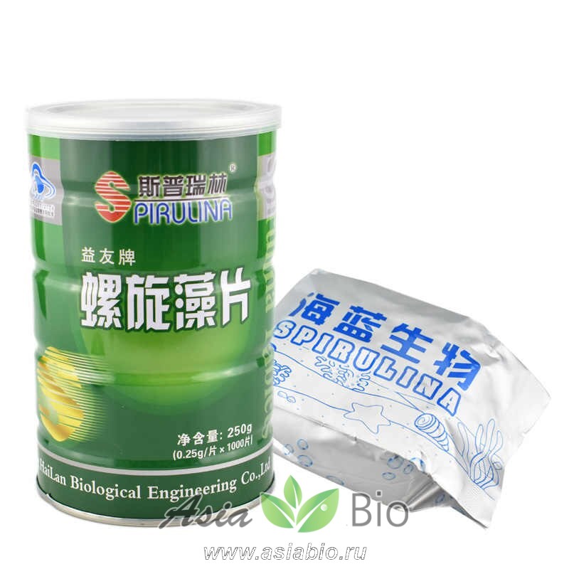Capsules  Спирулина -100% натуральный продукт- 1000 штук