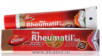 ( 2588 ) Мазь обезболивающая  " RHEUMATIL GEL Dabur " от болей в суставах