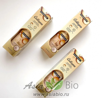 ( 5560 ) Тональная основа " Collagen Foundation KISS BEAUTY " тон 1 - натуральный