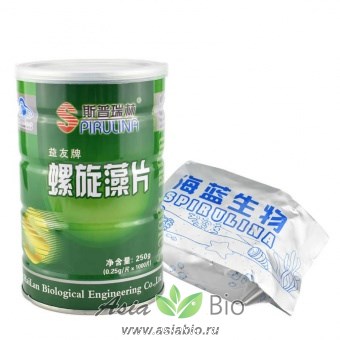 Capsules  Спирулина -100% натуральный продукт- 1000 штук