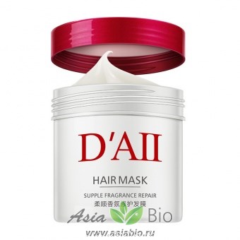 ( 7609) Маска для волос " D’aII imported difid years. Hair mask"- увлажнение, питание. Для секущихся и пушистых волос.
