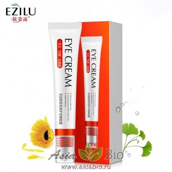 (7713) Роликовый массирующий крем для глаз " EZILU "